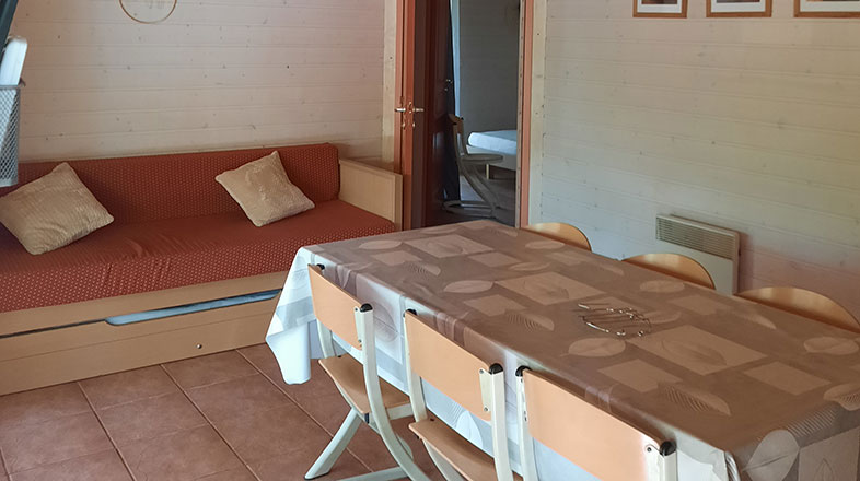 Location de chalet 6 à 8 personnes dans l'Hérault