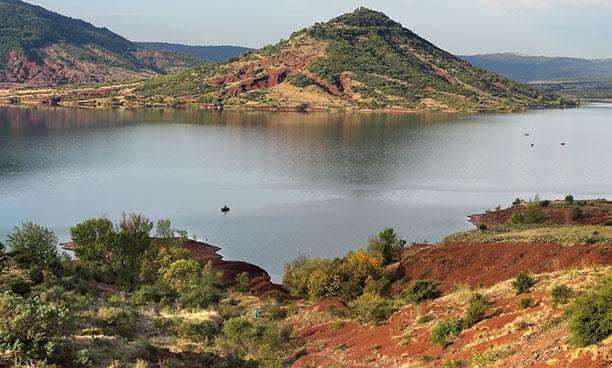 Lake Salagou