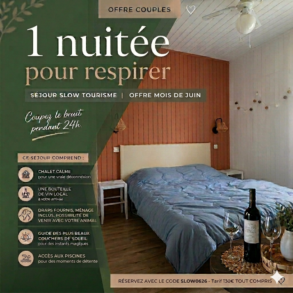 Offres couples Séjour slow tourisme