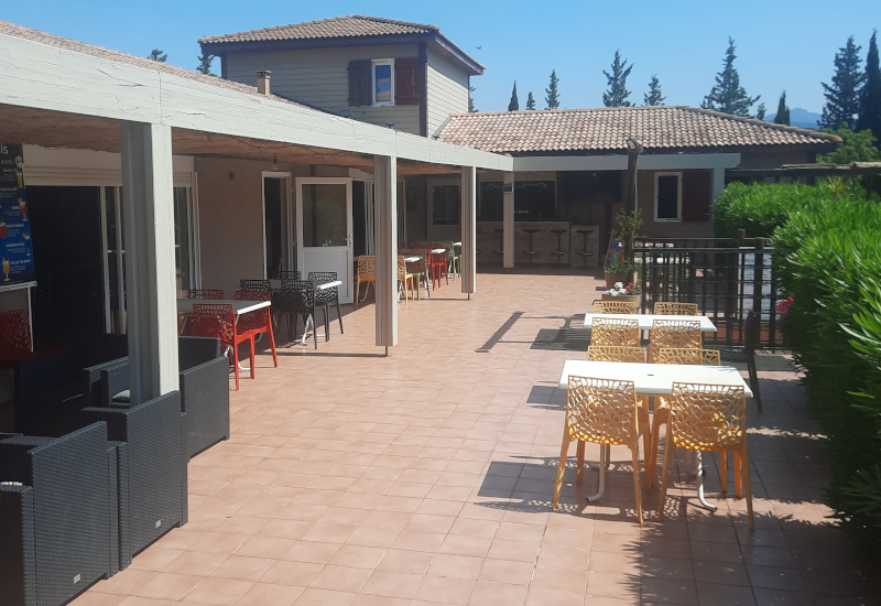 Snack Bar with terrace at the Relais du Salagou